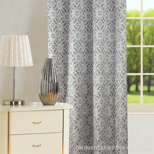 Fancy Joint Jacquard Curtain Decoration